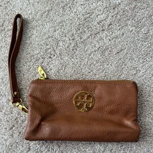 Tory Burch Wristlet Wallet - Brown